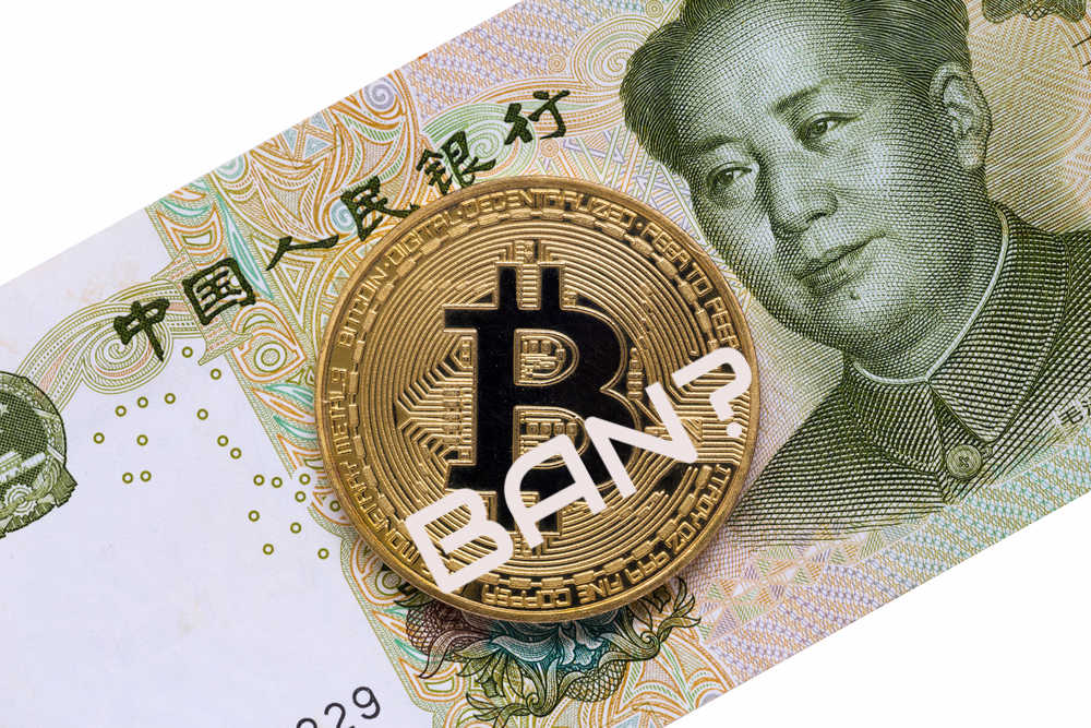 zákaz bitcoinu v Číně